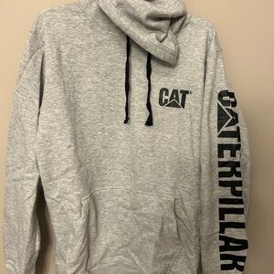 Gray Hoodie by Caterpillar